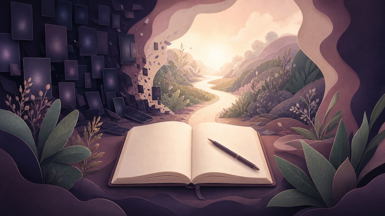 Digital Detox Journaling: Unplug and Reconnect with Yourself