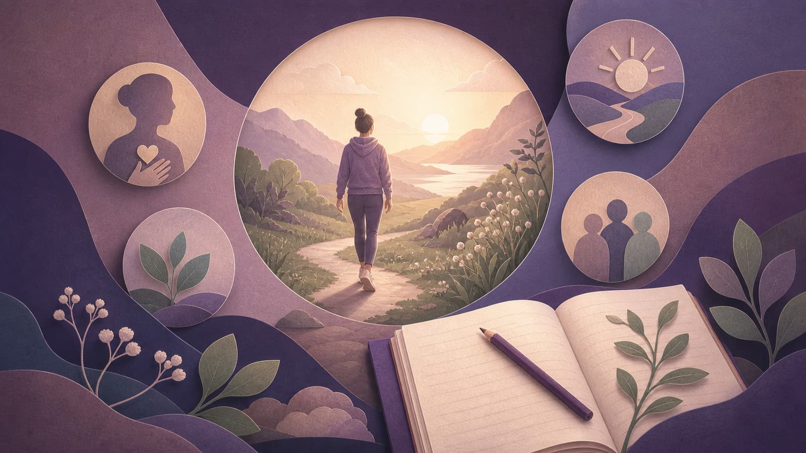 Gratitude Walks Journal: Move Your Body and Count Your Blessings