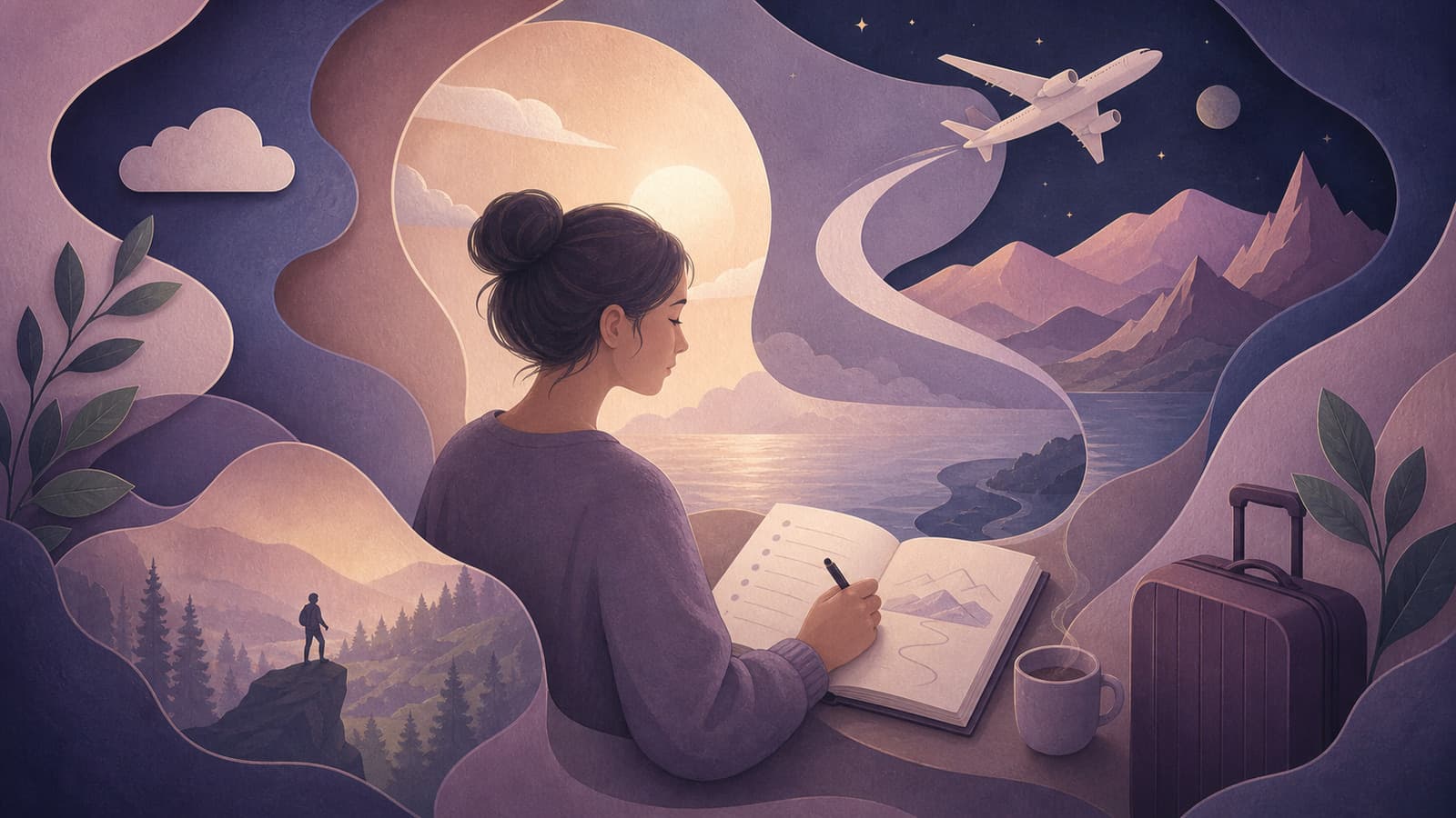 Travel Anxiety Journal: Explore the World Without the Worry