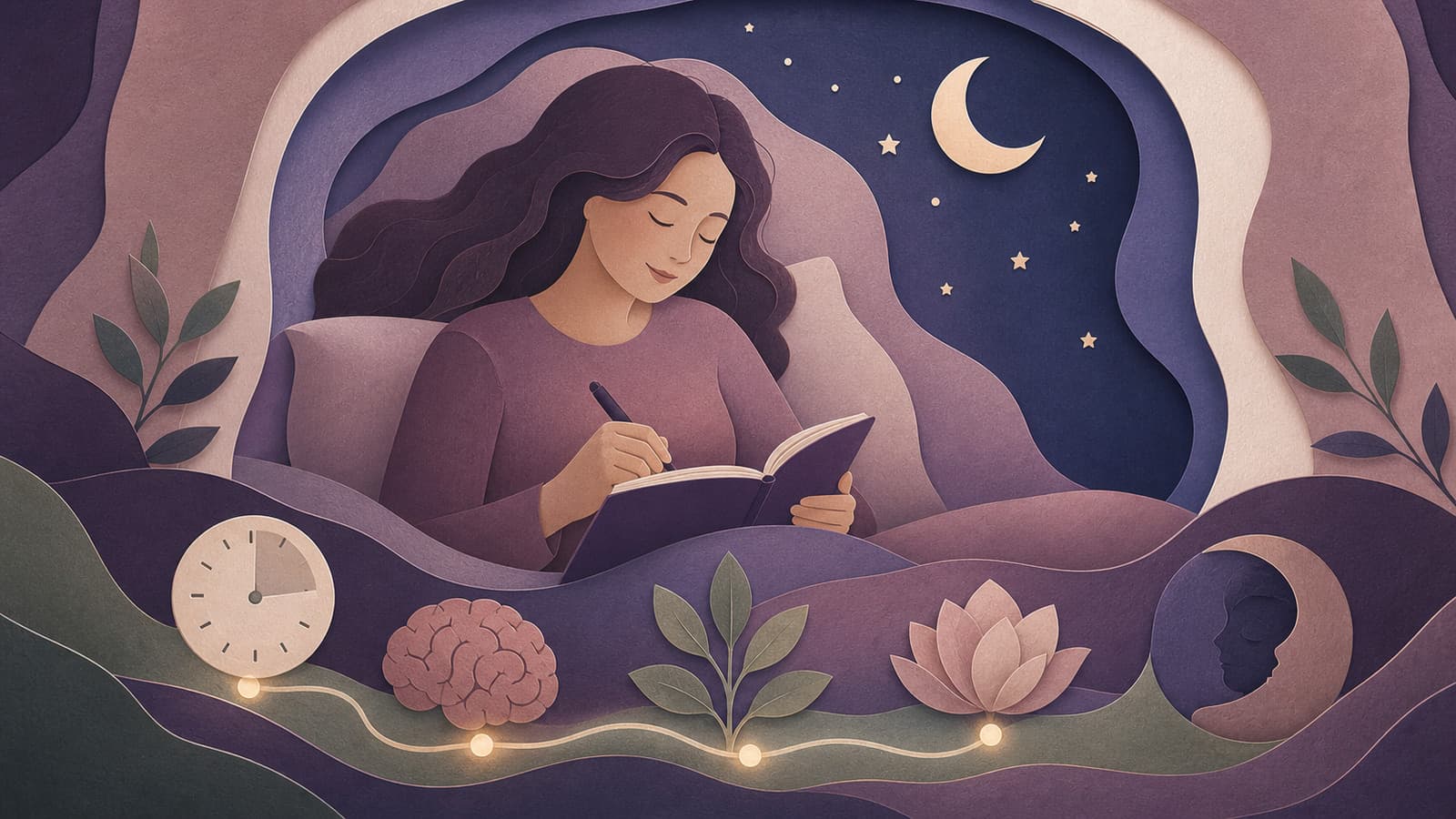The Bedtime Wind-Down Journal: A 10-Minute Sleep Ritual