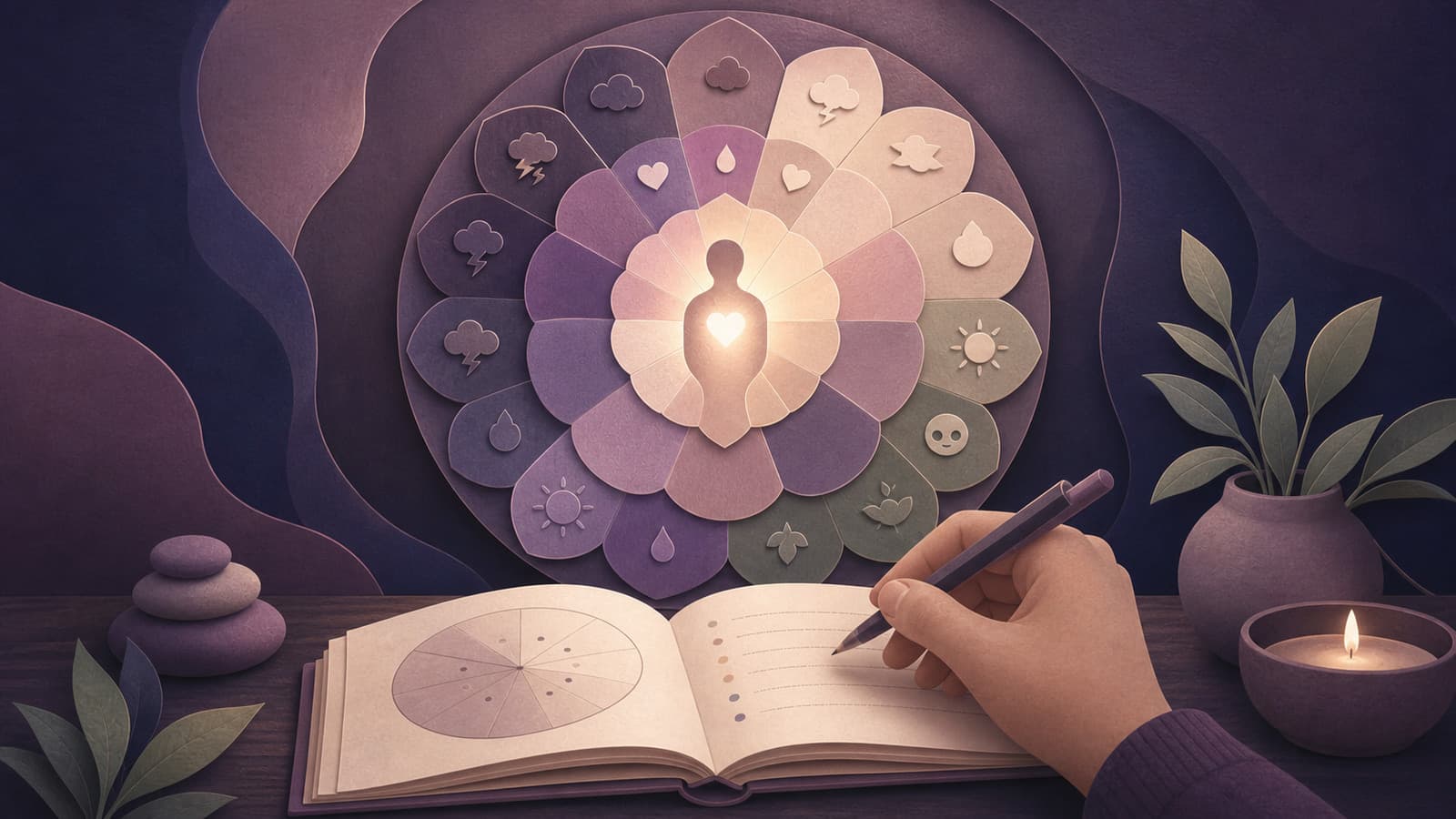 Emotion Wheel Journaling: Pinpoint Exactly How You Feel