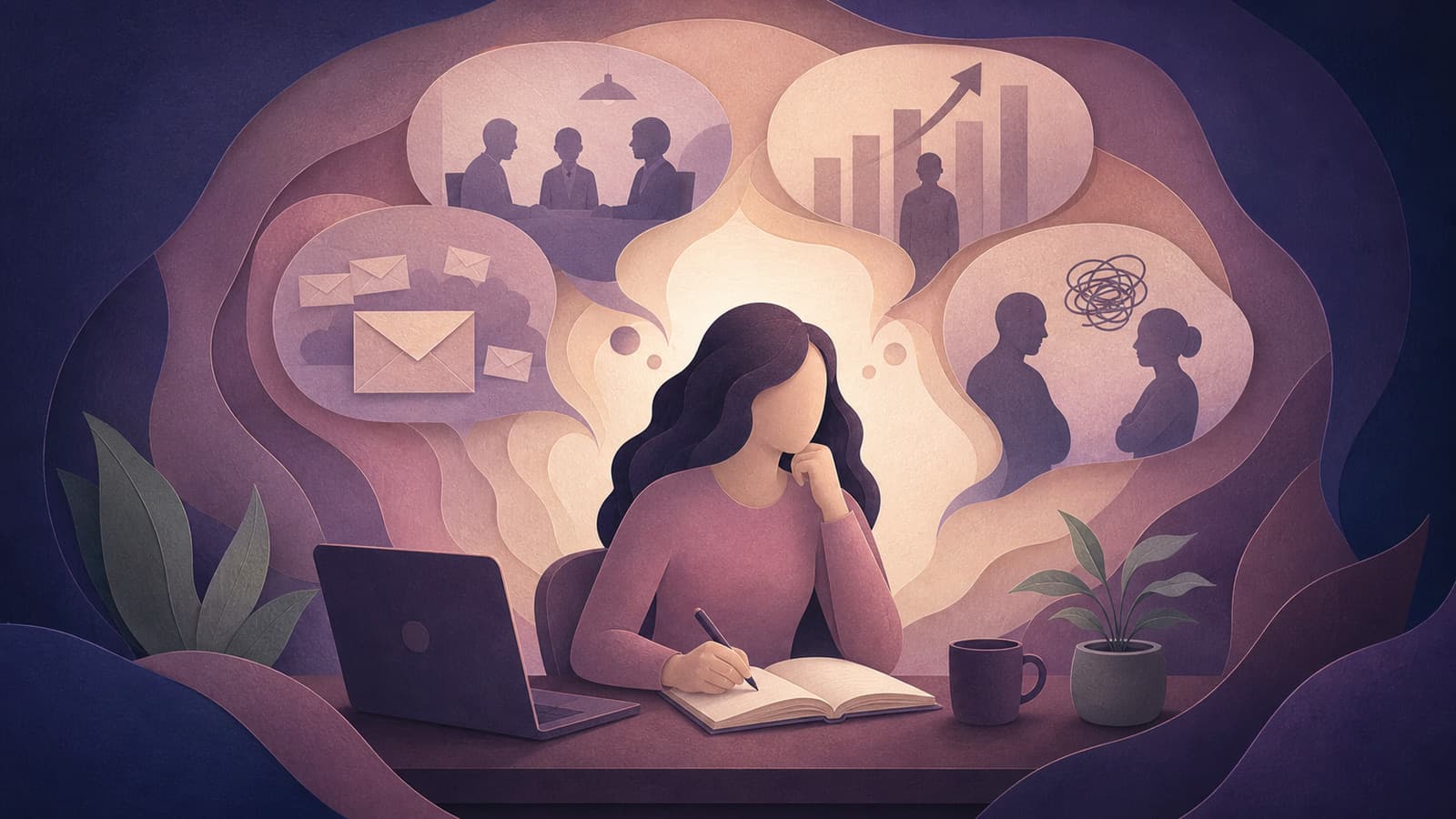 Journaling for Anxiety at Work: Manage Professional Pressure