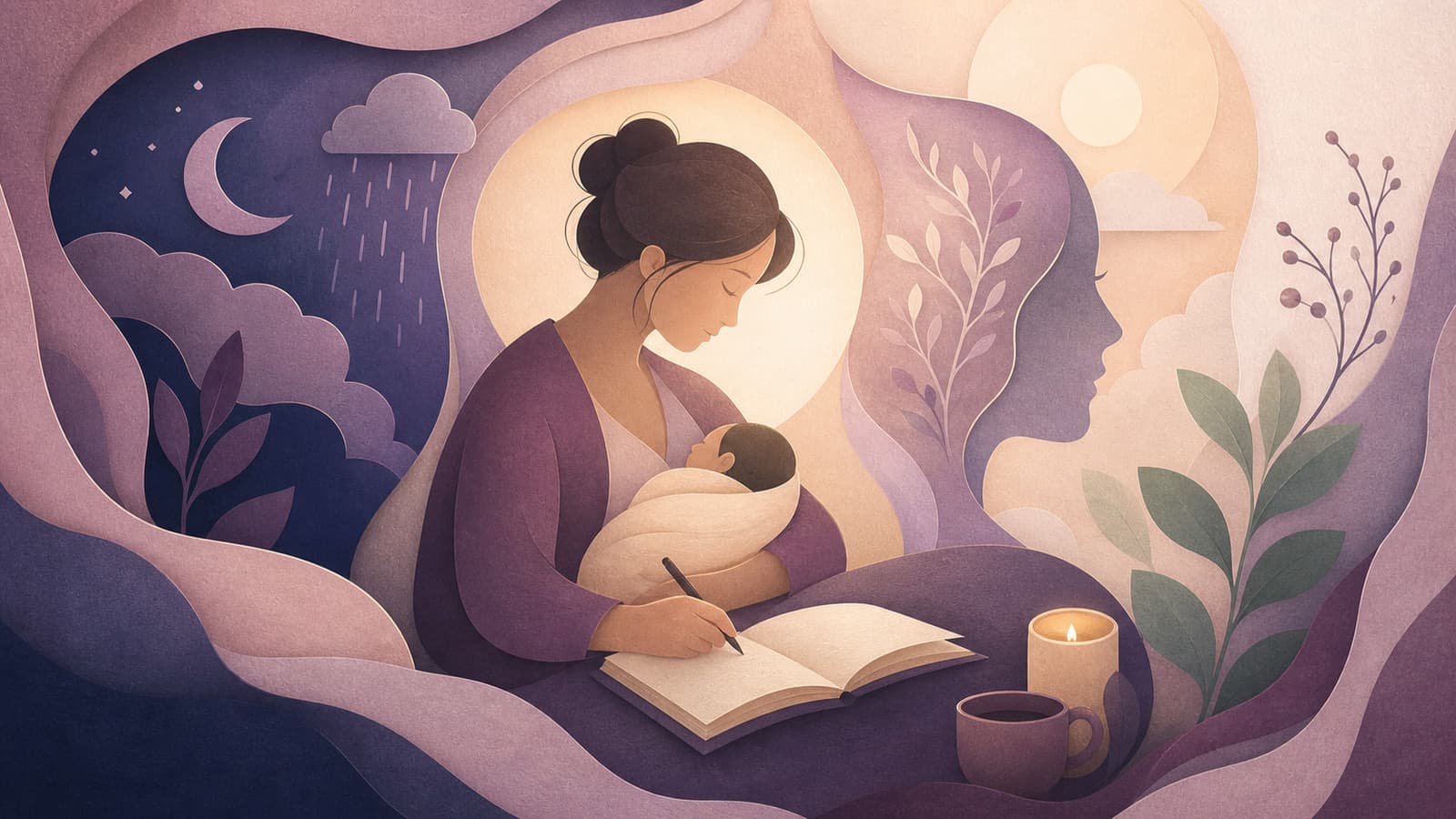 Journaling for New Mothers: Navigate the Fourth Trimester
