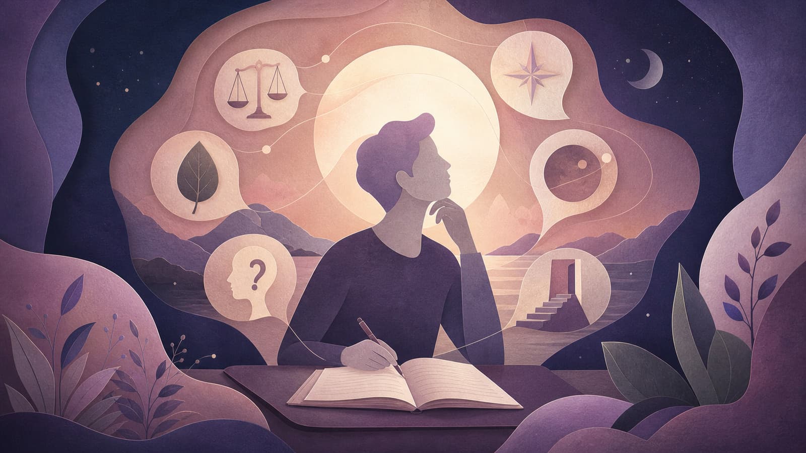 Philosophical Journaling: Think Deeper About Life's Big Questions